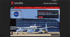 Desktop Screenshot of locata.com